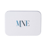 Conjunto reutilizável de máscaras para os olhos numa caixa cor branco sexta vista