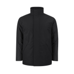 Parka para criança de rPET resistente ao vento e à água MKT Oceania cor preto primeira vista