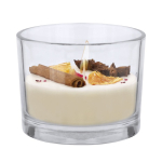 Vela aromática de cera vegetal com fragrância de canela e citrinos segunda vista