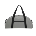 Saco de ginásio de couro sintético com asa dupla cor cinzento primeira vista