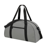 Saco de ginásio de couro sintético com asa dupla quarta vista