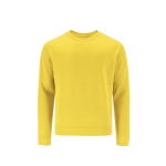 Camisola unissexo para criança algodão/poliéster MKT Cosmos 280 g/m2 cor amarelo primeira vista