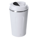 Copo de aço inoxidável reciclado com indicador de temperatura 400 ml sexta vista