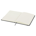 Caderno de folhas lisas com planificador mensal em inglês incluído terceira vista