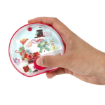 Jogo de água com design natalício e botão vermelho no meio segunda vista