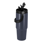 Garrafa de aço inox reciclado com pega a condizer 900 ml segunda vista