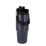Garrafa de aço inox reciclado com pega a condizer 900 ml terceira vista