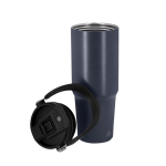 Garrafa de aço inox reciclado com pega a condizer 900 ml quarta vista
