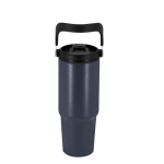 Garrafa de aço inox reciclado com pega a condizer 900 ml sexta vista