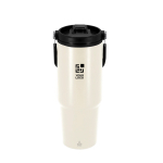 Garrafa de aço inox reciclado com pega a condizer 900 ml vista principal