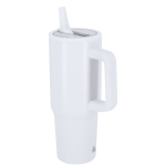 Garrafa térmica de aço inoxidável com pega 870 ml terceira vista