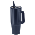 Garrafa térmica de aço inoxidável com pega 870 ml quarta vista