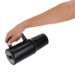Garrafa térmica de aço inoxidável com pega 870 ml sexta vista