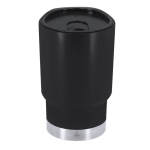Copo térmico de parede dupla para levar com doseador 380 ml cor preto primeira vista