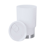Copo térmico de parede dupla para levar com doseador 380 ml terceira vista