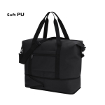 Saco extensível com asa dupla e manga frontal para trolley