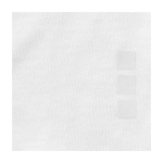 T-shirt manga curta de algodão para homem 160 g/m2 Elevate Life cor branco vista detalhe 2