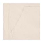 Camisola unissexo tecido de malha e capuz 300 g/m2 Elevate Life cor areia vista detalhe 2