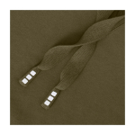 Camisola unissexo tecido de malha e capuz 300 g/m2 Elevate Life cor verde oliva vista detalhe 3