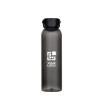 Garrafa de plástico reciclado com pega de silicone na tampa 630 ml vista principal