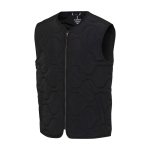 Colete unissexo nylon reciclado textura 110 g/m2 Elevate NXT cor preto