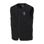 Colete unissexo nylon reciclado textura 110 g/m2 Elevate NXT cor preto