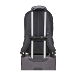 Mochila reciclada para PC com bolso frontal Thule Lumion 16'' cor preto quinta vista