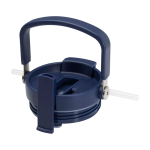 Copo de aço inoxidável reciclado com tampa de função dupla 900 ml vista detalhe 1