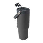 Copo de aço inoxidável reciclado com tampa de função dupla 900 ml terceira vista