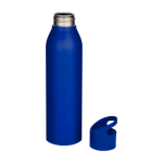 Garrafa de aço inoxidável reciclado de parede simples 650 ml cor azul segunda vista