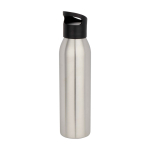 Garrafa de aço inoxidável reciclado de parede simples 650 ml cor cinzento-claro