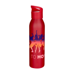 Garrafa de aço inoxidável reciclado de parede simples 650 ml