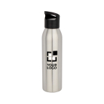 Garrafa de aço inoxidável reciclado de parede simples 650 ml vista principal