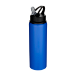 Garrafa de aço inoxidável reciclado de parede simples 800 ml cor azul real