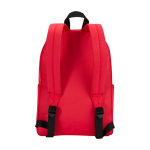 Mochila urbana ecológica e hidrorrepelente 16 L para PC 14'' cor vermelho segunda vista traseira