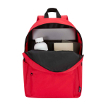 Mochila urbana ecológica e hidrorrepelente 16 L para PC 14'' cor vermelho segunda vista