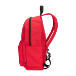 Mochila urbana ecológica e hidrorrepelente 16 L para PC 14'' cor vermelho segunda vista com lateral