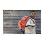 Mochila urbana ecológica e hidrorrepelente 16 L para PC 14'' cor azul real imagem de estilo de vida
