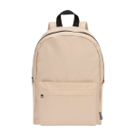 Mochila urbana ecológica e hidrorrepelente 16 L para PC 14'' cor marfim segunda vista frontal