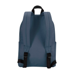 Mochila urbana ecológica e hidrorrepelente 16 L para PC 14'' cor ciano segunda vista traseira