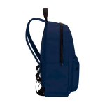 Mochila urbana ecológica e hidrorrepelente 16 L para PC 14'' cor azul-marinho vista lateral