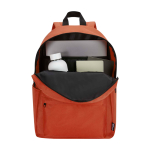 Mochila urbana ecológica e hidrorrepelente 16 L para PC 14'' cor salmão segunda vista