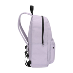 Mochila urbana ecológica e hidrorrepelente 16 L para PC 14'' cor lilás vista lateral