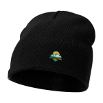 Gorro versátil de ponto canelado ideal para climas frios Elevate™ cor preto