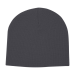 Gorro versátil de ponto canelado ideal para climas frios Elevate™ cor cinzento-escuro segunda vista traseira