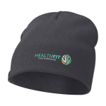 Gorro versátil de ponto canelado ideal para climas frios Elevate™ cor cinzento-escuro