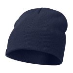 Gorro versátil de ponto canelado ideal para climas frios Elevate™ cor azul-marinho