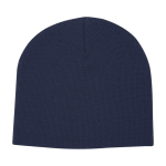 Gorro versátil de ponto canelado ideal para climas frios Elevate™ cor azul-marinho segunda vista traseira