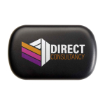 Tampões de ouvido silicone alta qualidade para dormir/estudar/viajar cor preto vista impressão tampografia