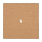 Bloco de 125 notas adesivas pequenas e coloridas e 25 grandes cor natural vista impressão tampografia